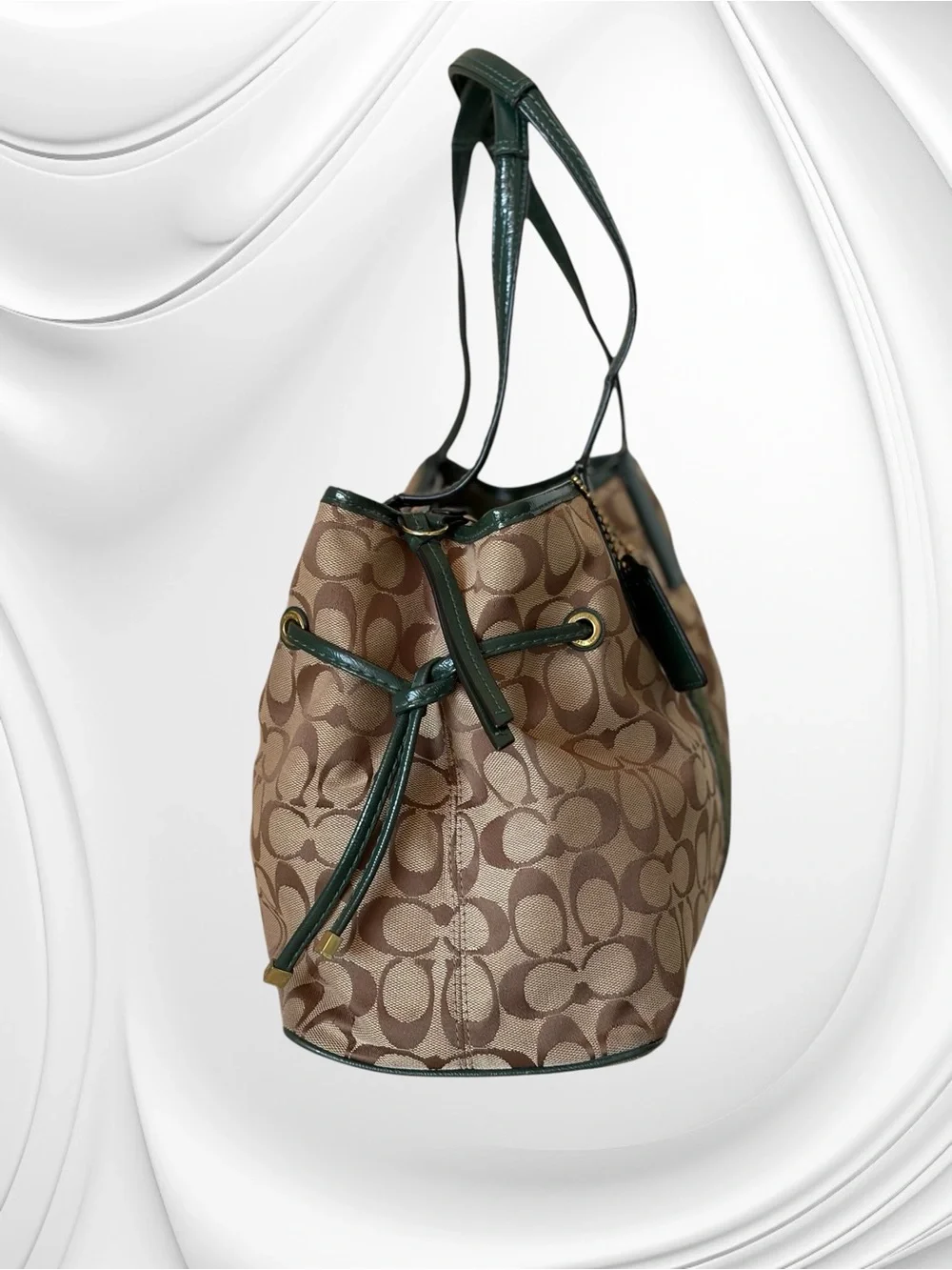 Coach Signature Stripe Python Carryall Tote, style number F24882